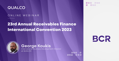 QUALCO at the 23rd annual Receivables Finance International Convention