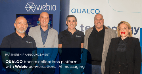 QUALCO boosts collections platform with Webio conversational AI messaging