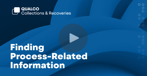 Finding Process-Related Information with QUALCO Collections & Recoveries (QCR)
