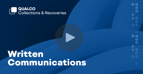 Optimising Written Communications in QUALCO Collections & Recoveries (QCR)