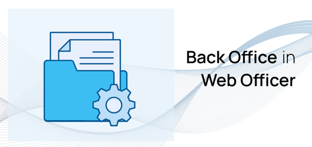 Back Office Screen