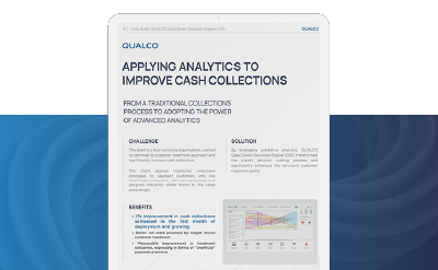 Applying advanced analytics to improve cash collection
