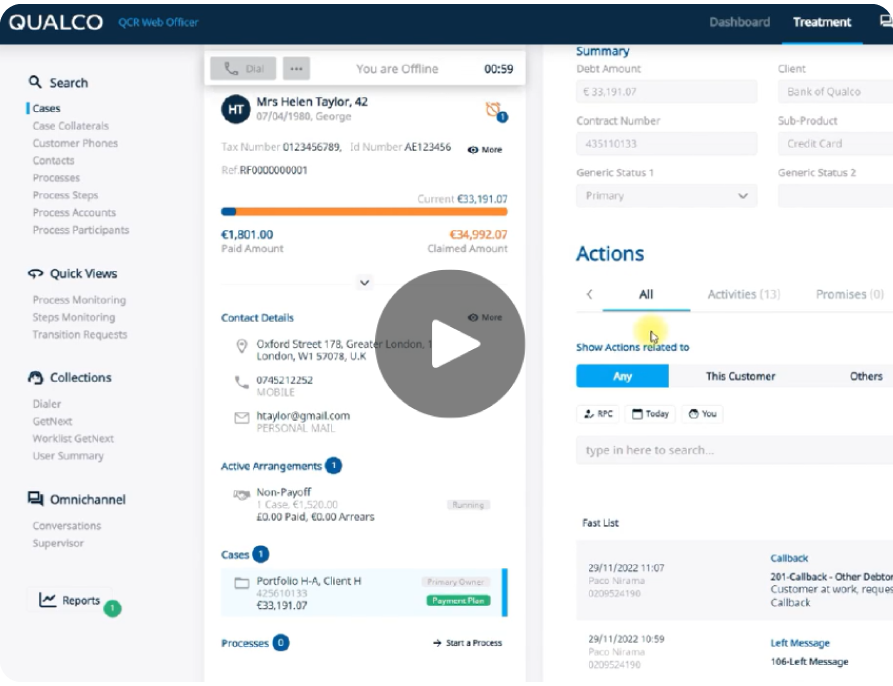 Video 4 QCR CASE MANAGEMENT
